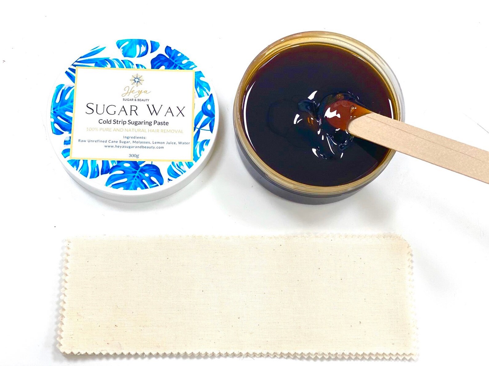 Strip Sugar Wax Hair Removal 300g Strip Sugar Wax 100% Natural | Etsy
