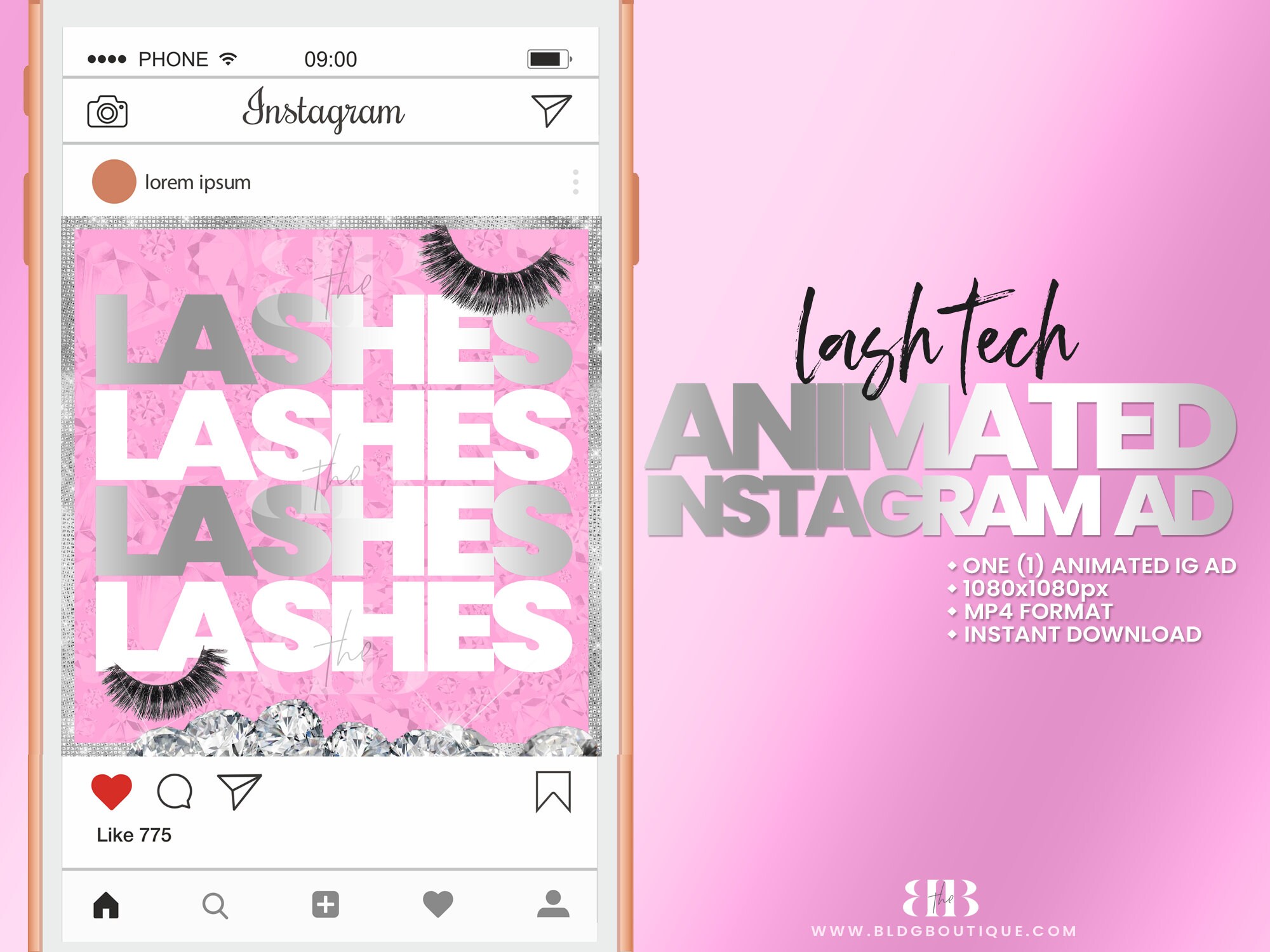Lash Artist Instagram Post Lash Tech Flyer Motion Ad - Etsy Canada Lash Artist Instagram Post Lash Tech Flyer Motion Ad - Etsy Canada