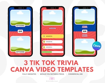 Canva-videomall, trivia, mall för Youtube-shorts, TikTok-quiz, Youtube-shorts, ansiktslös, tjäna pengar online 2024, skapare av viralt innehåll