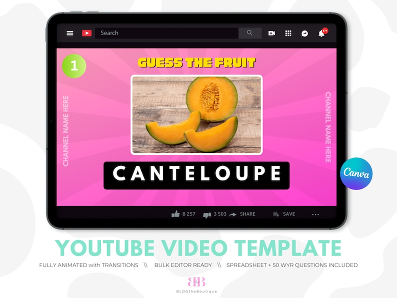 Canva Video Templates Youtube, Would You Rather, Faceless Youtube Automation, Quiz Channel, Make Money Online 2024, Viral Content Creator image 1