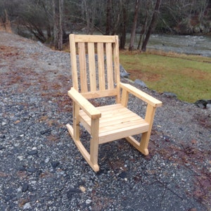 Kids Rocking Chair- Character Ash- All Natural/ Non-Toxic