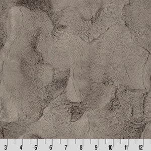 Stone Hide Minky Luxe Cuddle, Shannon Fabrics