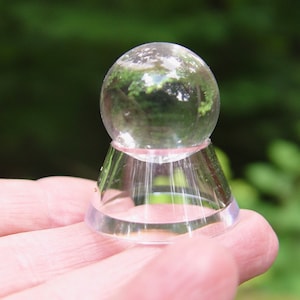 Mini Crystal Ball with Stand / Seer Crystal Ball
