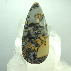 Maligano Jasper Landscape Cabochon / Designer Cabochon / Landscape Jasper / Wire Wrap Cabochon / Cherry Blossom Stone