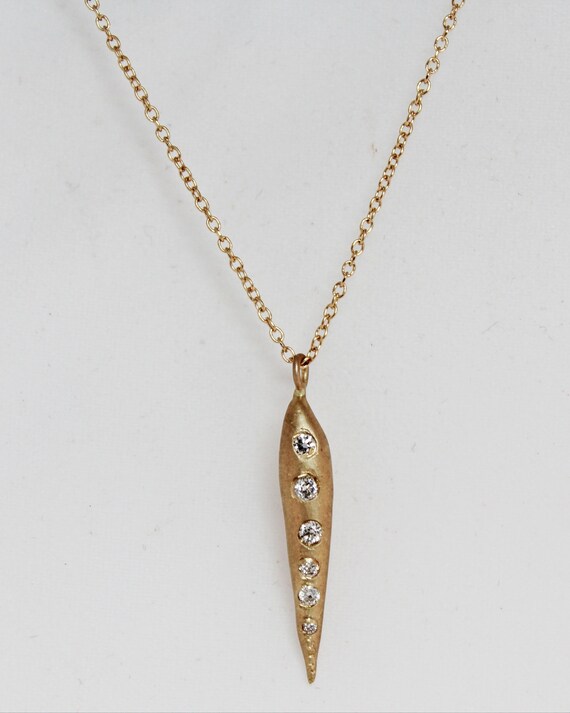 Frozen Gold 14K Gold/ Diamonds Etsy