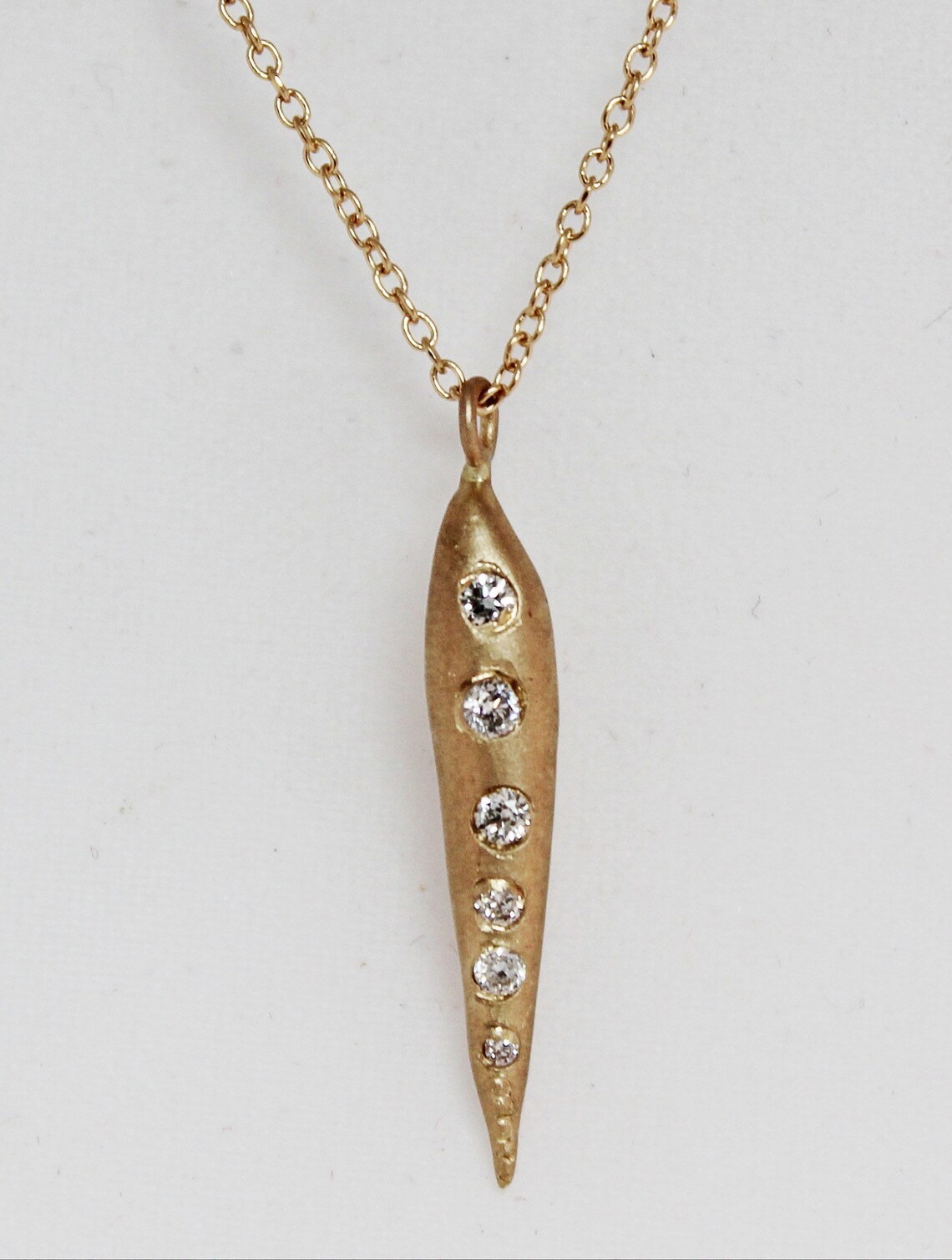 Frozen Gold 14K Gold/ Diamonds Etsy
