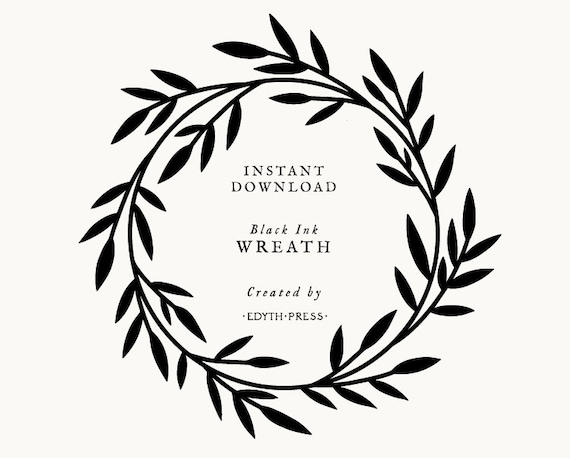Download Free Floral Wreath Svg Leaf Wreath Cut File Cutfile Cricut Etsy SVG Cut Files
