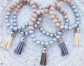 Silver Tassel Essential Oil Diffuser Bracelet