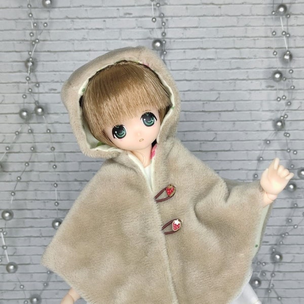Azone doll clothes furry coat pure neemo