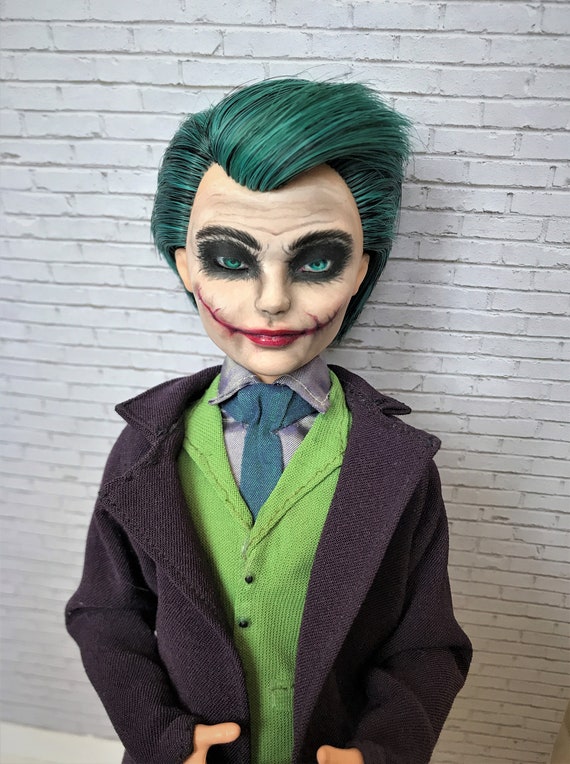 Custom Ever After High Boy Dexter Doll Ooak Joker Etsy