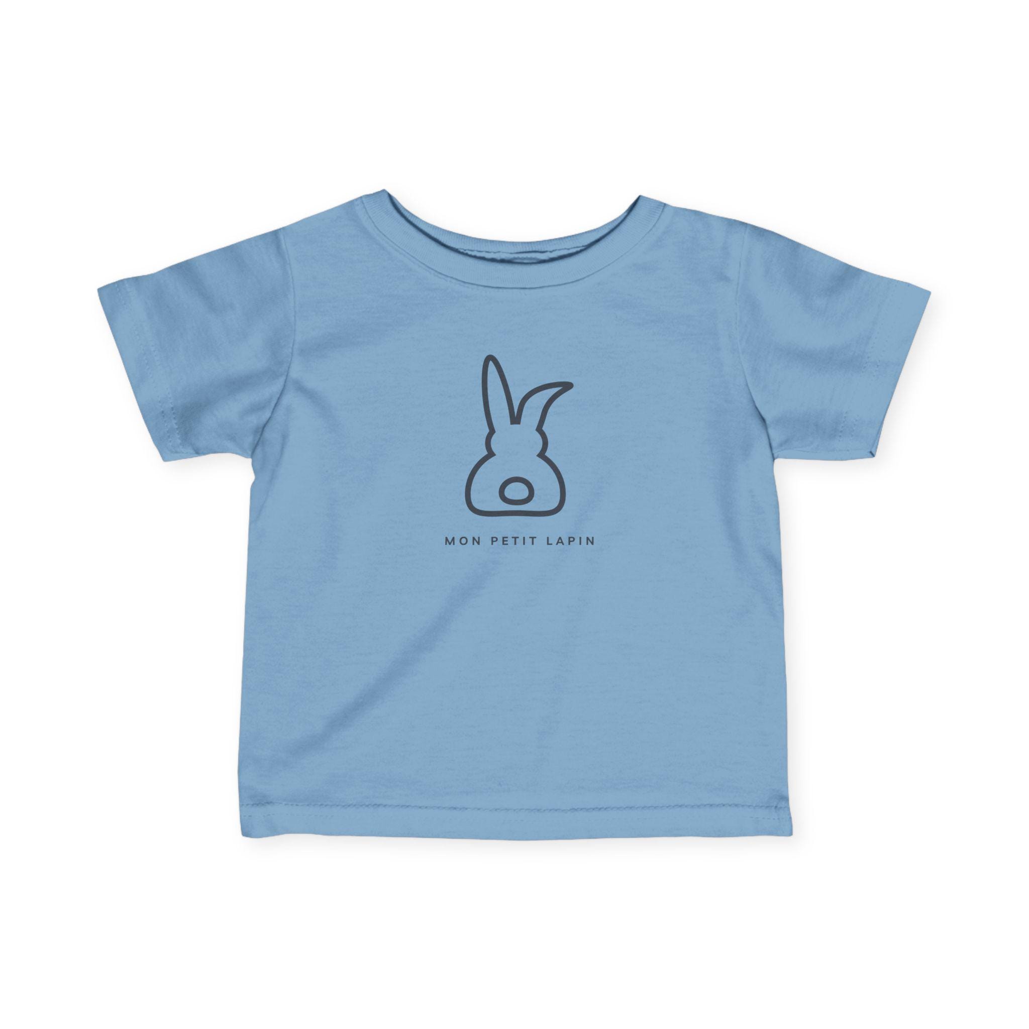 Baby Bunny Tee: 'mon Petit Lapin' Infant Shirt - Etsy