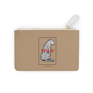 Torebka Cheetah Mini Clutch | Mikrotorebka ze skóry wegańskiej | Torba Fashionista on the Go | Le Guepard Cheetah Style | Torebka wieczorowa