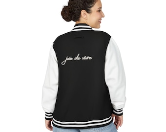 Joie de vivre Letterman Jacket | French Style Jacket