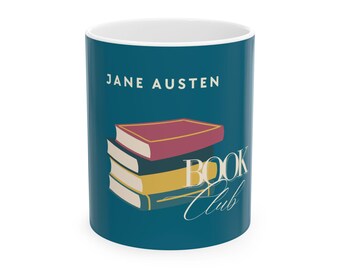 Tazza del club del libro di Jane Austen: regalo letterario