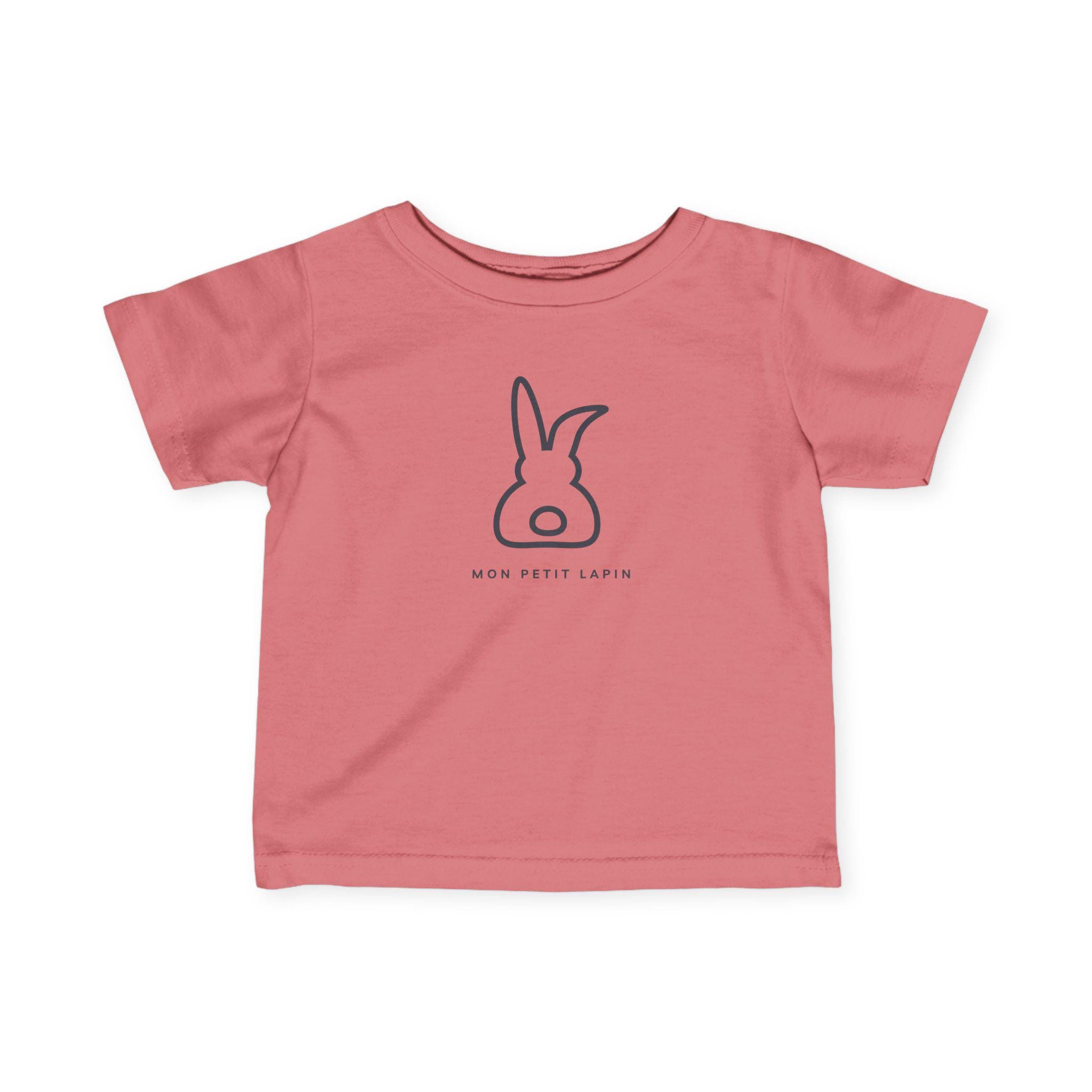 Baby Bunny Tee: 'mon Petit Lapin' Infant Shirt - Etsy