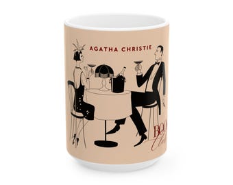 Tazza del club del libro di Agatha Christie: Tazza da caffè per amanti del mistero