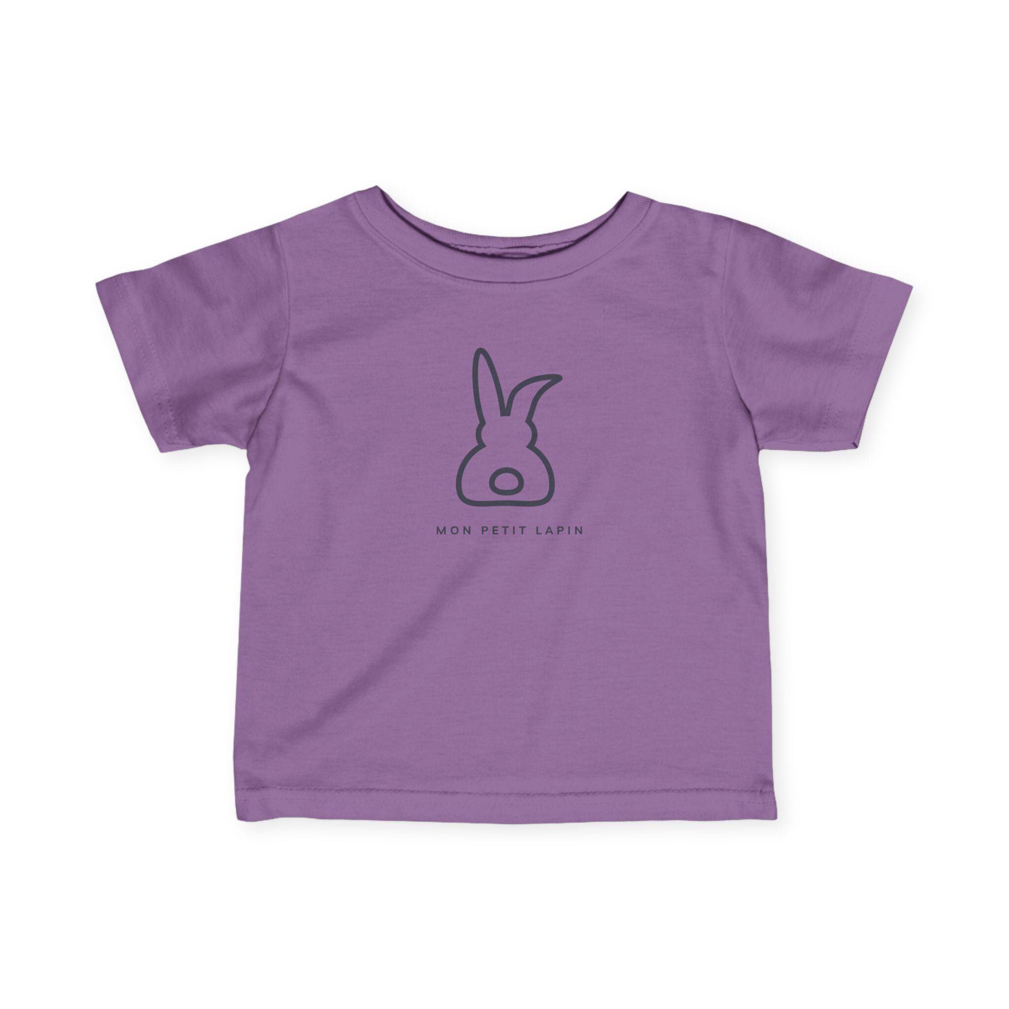 Baby Bunny Tee: 'mon Petit Lapin' Infant Shirt - Etsy
