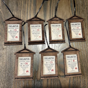 Wizard School, Rule Notices, Christmas Ornament