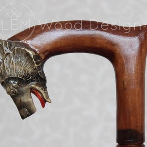 Walking sticks Bear Carved cane Walking sticks canes Wooden cane Walking sticks handmade Carved stick Walking stick carved Walking Stick