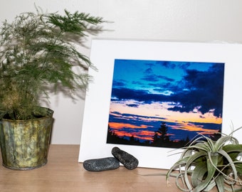 Print 8x10, matted for 11x14 frames!