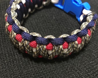 Four Color 8in King Cobra Bracelet