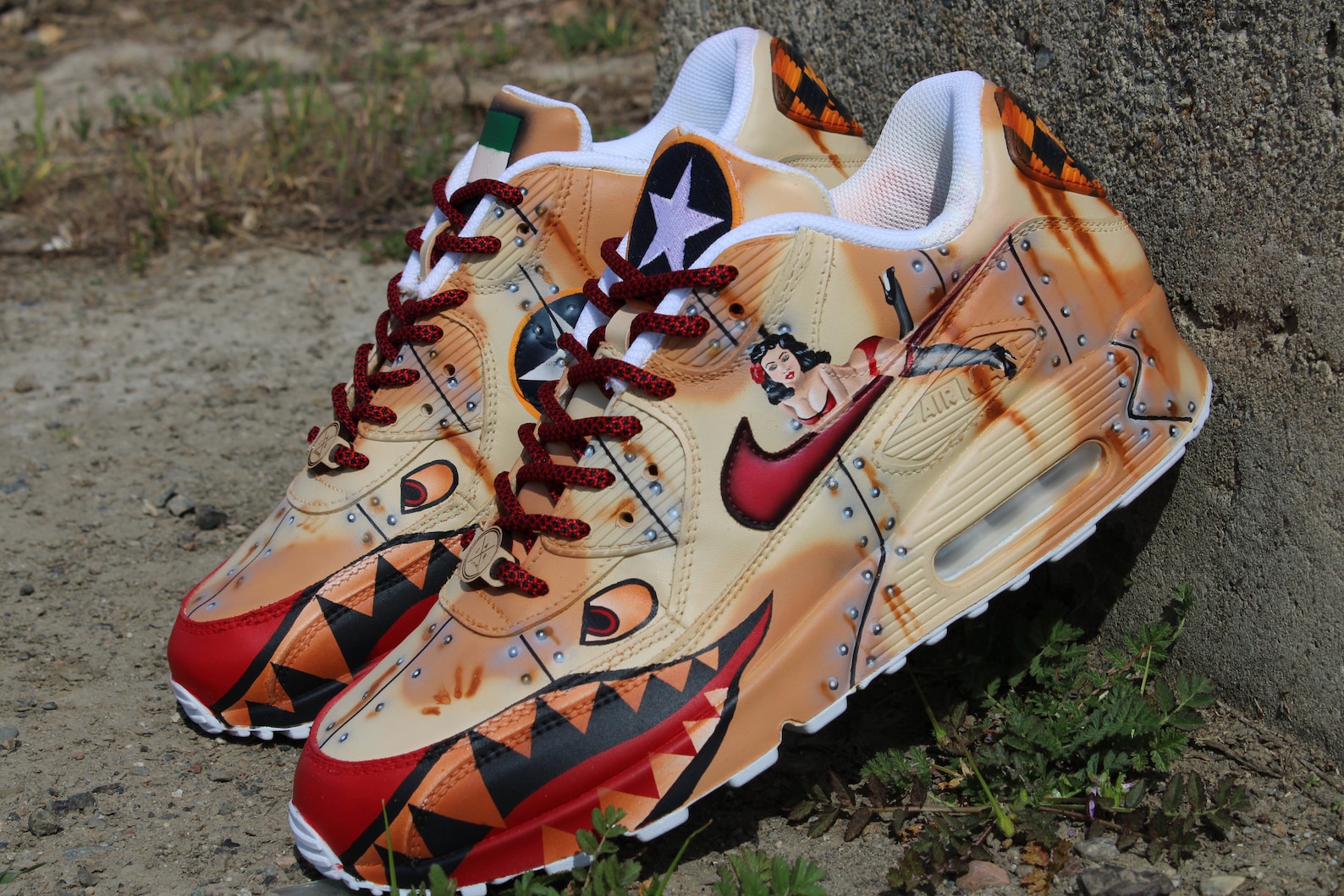 custom air max 90 warhawk