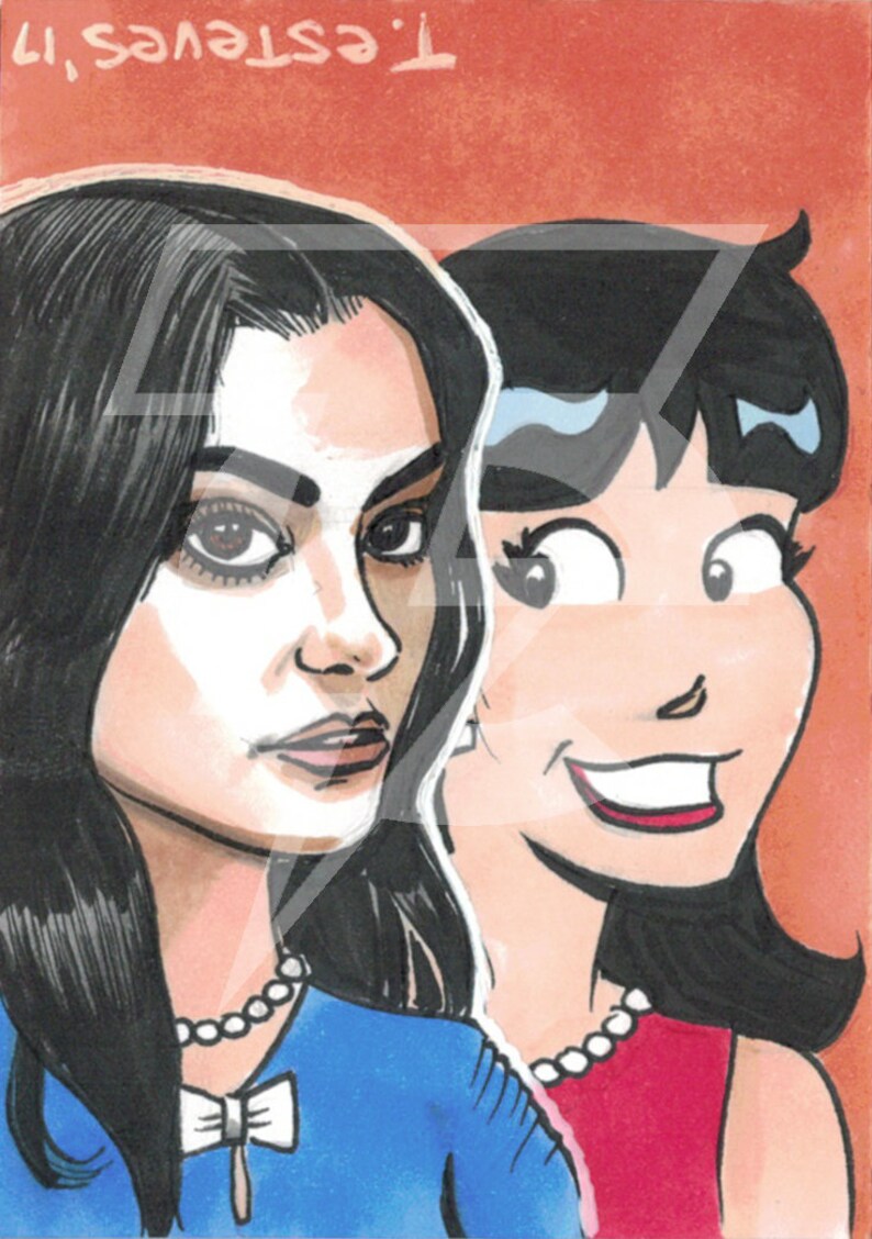 Veronica Original Sketch Card