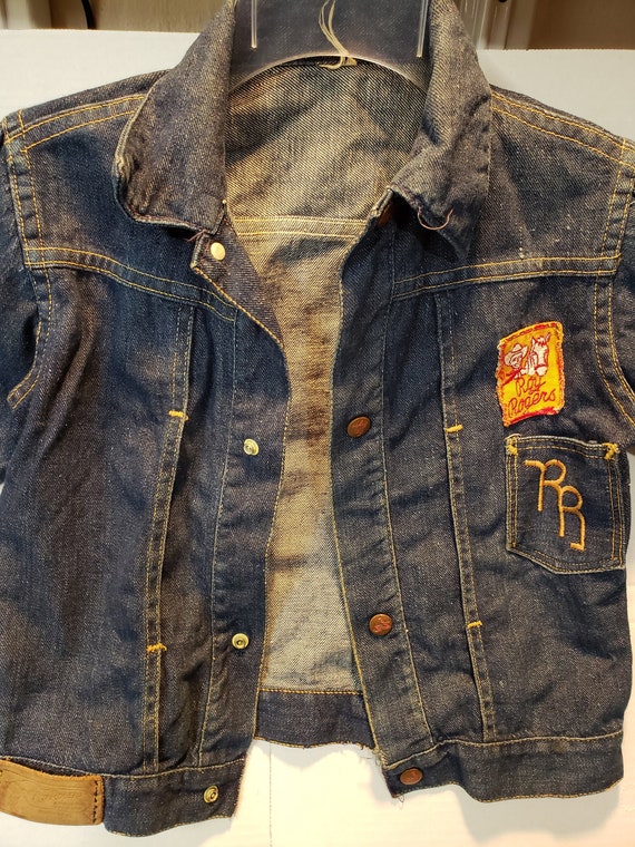 Vintage Roy Rogers Jean Jacket Child 