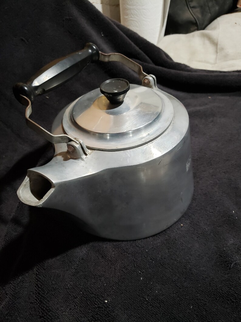 Miracle Maid cast aluminum teapot Etsy