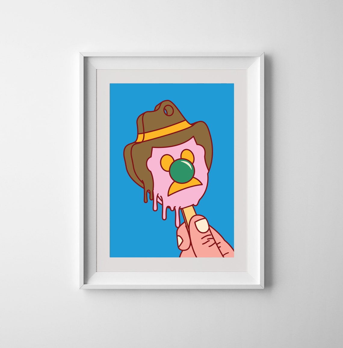 Bubble O Bill Ice Cream Australia Cartoon Pop Art Printable Etsy