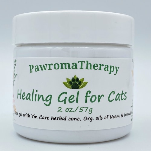 Healing Gel for Cats Natural Cat Healing Salve Wound Gel Etsy