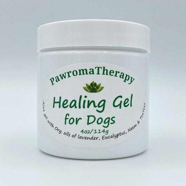 Healing Gel for Dogs, Dog Allergies, Itchy Dog, Natural Wound Care Gel