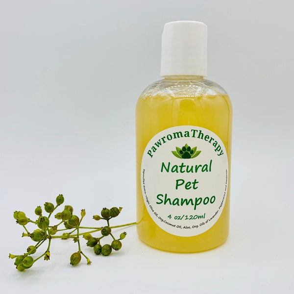 Dog Shampoo, Natural Handmade Pet Shampoo, Homemade Dog Soap