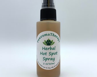 Cat Herbal Hot Spot Spray, Natural Healing Skincare Spray