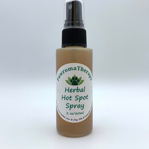 Herbal Hot Spot Spray for Dogs and Cats Natural Pet Skincare Etsy