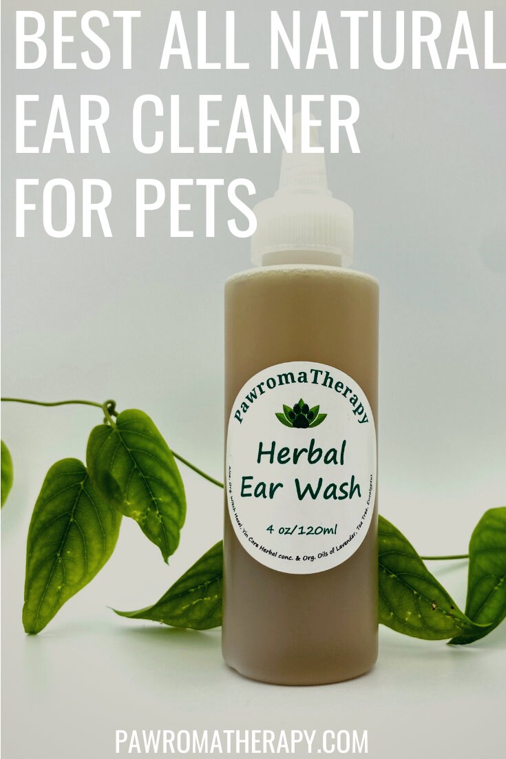 All Natural Herbal Ear Cleaner for Dogs and Cats Trial or Etsy