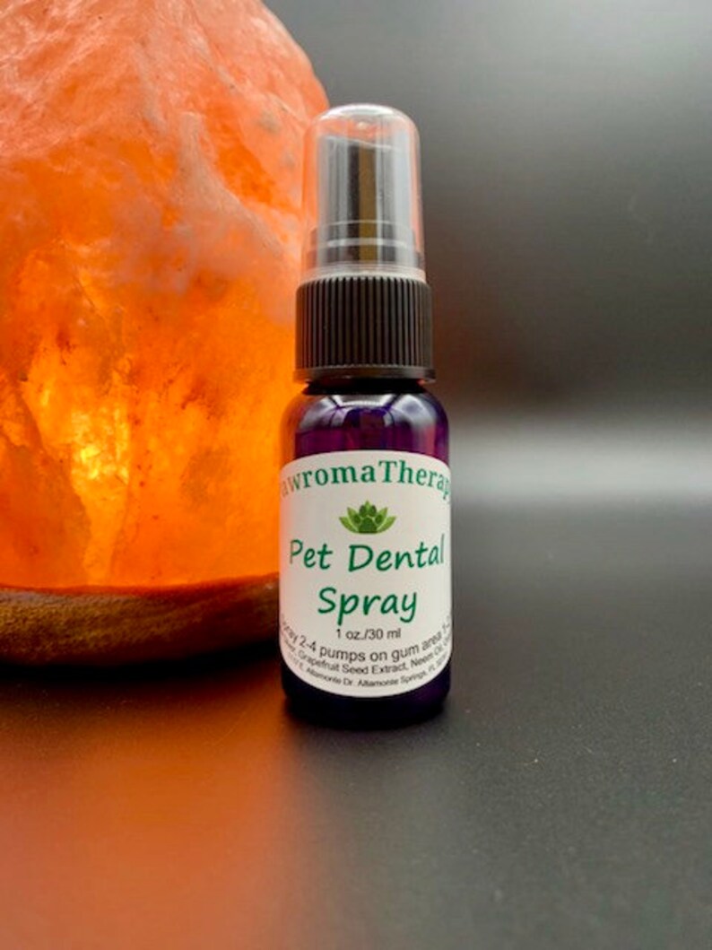 Natural Pet Dental Care Spray for Dogs and Cats 1oz Etsy