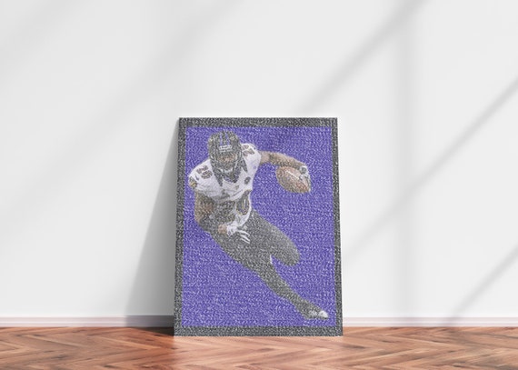 Ed Reed Baltimore Ravens Nfl Ravens Poster Football Poster Etsy