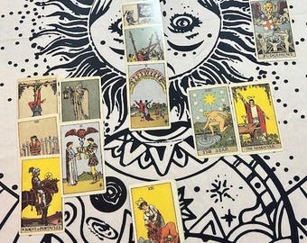 Tarot reading, explanatory video sent, heart reading, evolutionary tarot