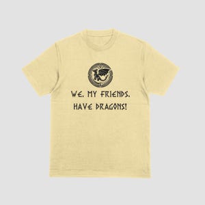 We Have Dragons T-shirt. Inspired by How to Train your Dragon and Isle of Berk, Epic Universe. Universal. Hiccup, Toothless