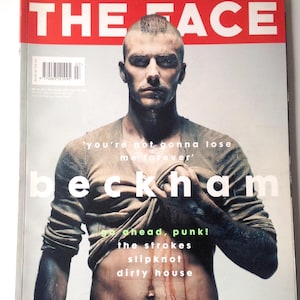 Das Gesicht-Magazin | Juli 2001 | David Beckham | The Strokes, Die Charlatans,Steve Coogan,Tony Ward, Slipknot, Aaliyah, Franka Potente