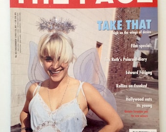 The Face Magazine | Dec 93 | Patricia Arquette | Take That, Edward Furlong, Tim Roth, Henry Rollins, Shaquille O'Neal, Quentin Tarantino