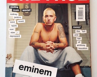 The Face Magazine | Oct 2000 | Eminem | Bjork, Whitney Houston, Kristen McMenamy, Timo Maas, The Kingsbury Manx, Roni Size, Rodney Jerkins