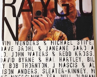 Raygun Magazine | Aug 97 | Michael Stipe, Wim Wenders, David Byrne, Dave Grohl, John Waters, Steve Buscemi, Billy Bob Thornton | Art, Design