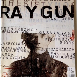 Raygun Magazine | Aug 98 | Andy Warhol | Bjork, Trent Reznor