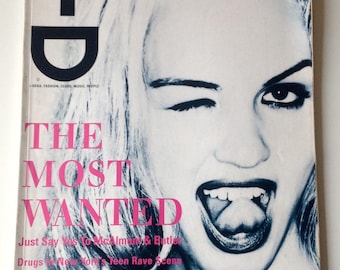 i-D Magazine | Aug 95 | Most Wanted Issue | Greta | Chloe Sevigny, Ellen Von Unwerth, Fluffy, David McAlmont, Bernard Butler, Fuct Skatewear