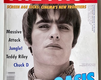 The Face Magazine | Aug 94 | Liam Gallagher, Oasis | Noel Gallagher                , Massive Attack, Chuck D, Teddy Riley |