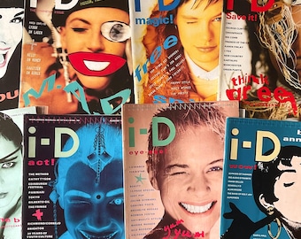 i-D Magazine | YEAR 1986 | Corrine Drewery, Scarlett Cannon, Naomi Campbell | Jean Paul Gaultier, John Galliano, John Lydon, Iggy Pop