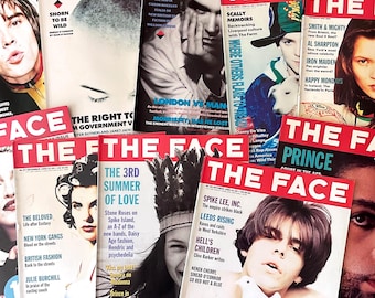 The Face Magazine | YEAR 1990 | Madonna, Kate Moss, Prince, Nicolas Cage, Sinead O'Connor, Stone Roses, Monie Love, Charlatans, Morrissey