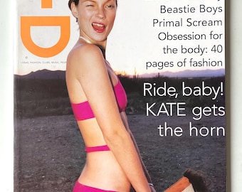 i-D Magazine | Aug 97 | Obsession | Kate Moss, Terry Richardson | Milla Jovovich, Beastie Boys, Bobby Gillespie, Judy Blame Fashion, Pop Art
